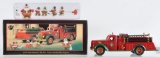 First Gear Holiday Edition 1949 International KB Die-Cast Fire Truck with Original Box
