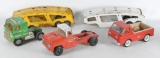 Group of 5 Vintage Pressed Steel Toy Vehicles