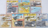 Group of 7 Airfix Model Aeroplanes