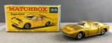 Matchbox Superfast No. 33 Lamborghini Miura die cast vehicle with Original Box
