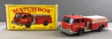 Matchbox No. 29 Fire Pumper Truck die cast vehicle with Original Box