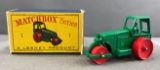 Matchbox No. 1 Aveling Barford Road Roller die cast vehicle with Original Box