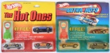 Group of 2 Hot Wheels Ultra Hots and The Hot Ones Gift Set in Original Packaging