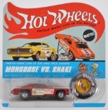 Hot Wheels Red Line Tom McEwen Mongoose vs Snake Die-Cast Car in Reproduction Packaging