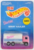 Leo Mattel India Hot Wheels Limited Edition Barbie Hiway Hauler in Original Packaging