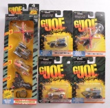 Group of 5 G.I. Joe Extreme Die-Cast Vehicles in Original Packaging