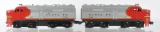 Lionel Santa Fe 218 Locomotive and Dummy Car