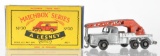 Matchbox No. 30 Crane Truck Die-Cast Vehicle with Original Box