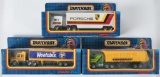 Group of 3 Matchbox Convoy Die-Cast Semi Trucks in Original Packaging