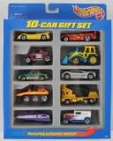 Group of 10 Hot Wheels 10 Car gift Sets