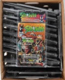 Group of 23 Limited Edition Spawn Die-Cast Car with Comic Books