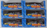 Group of 6 Hot Wheels Exclusive Funny Car Racing Team Sets in Original Packaging