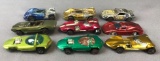 Group of 9 Mattel Hot Wheels Die-Cast Vehicles