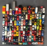 Group of 110 die-cast and plastic vehicles