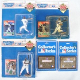 Group of 5 Starting Line Up Action Figures and More