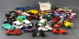 Group of 20+ die-cast vehicles, accessories, and more