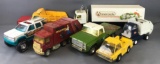 Group of 7 die-cast metal and plastic vehicles