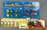 Group of 17 die-cast Vehicles in original packaging: Tractors