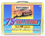 Matchbox 75 Collection 48 Car Collector Case