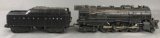 2 piece set O scale Lionel 736 locomotive with tender coal car
