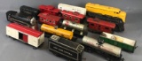 Group of 15 O scale model train cars