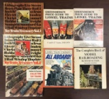 Group of Model Train Reference Books