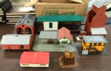 Group of 20+ HO scale buildings