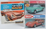 Group of 3 Model Car Kits