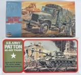 Group of 2 Military Model Kits
