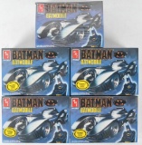 Group of 5 AMT Batman Batmobile Model Kits
