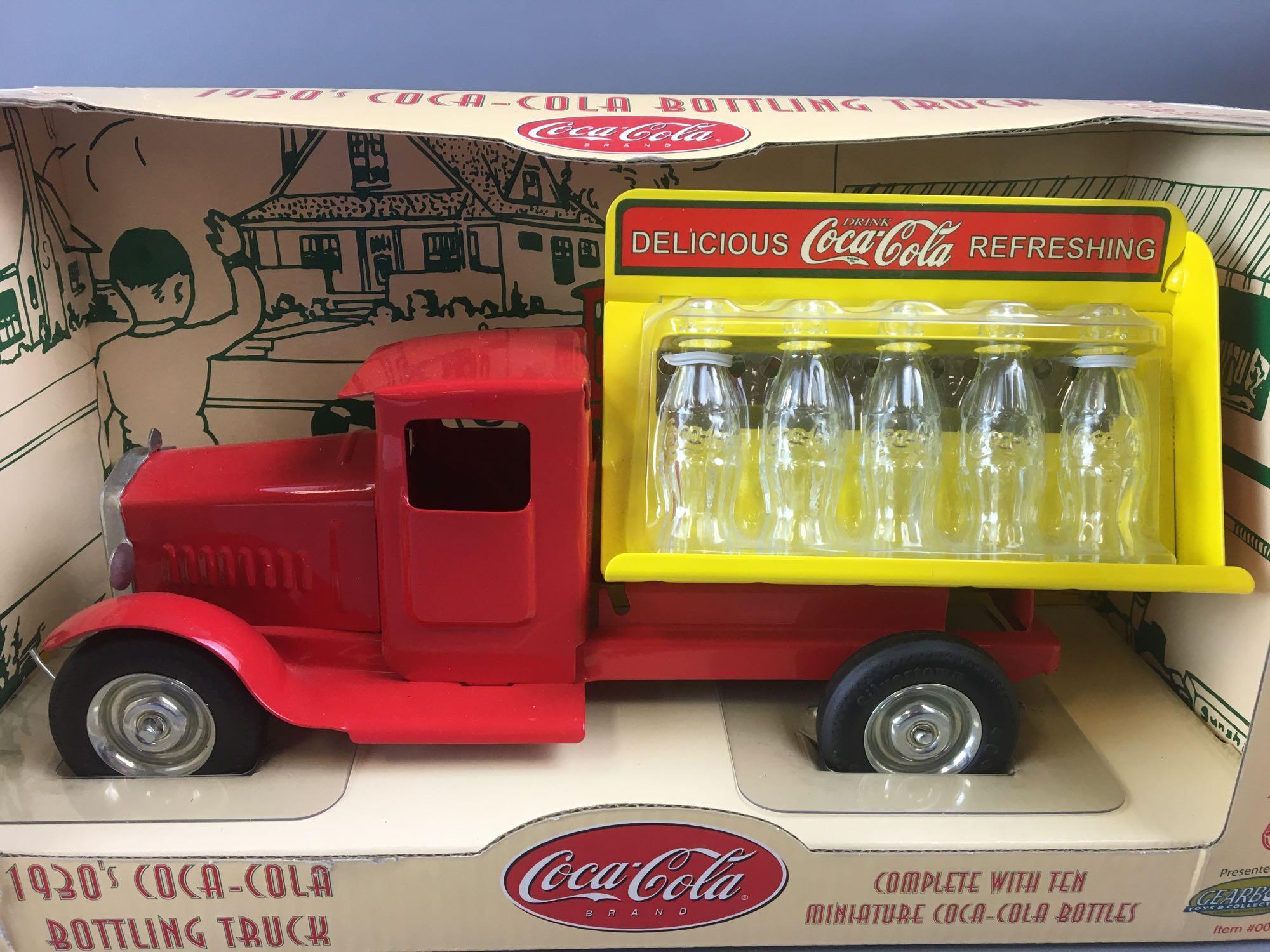 Vintage 1930's Coca-Cola Bottling Truck , Toy / Collectible