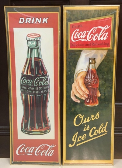 Group of 2 Coca-Cola Advertising Prints