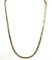 14k Yellow Gold Herring Bone Chain Necklace
