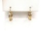 14k Slotted Hoop Earrings
