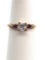 14k Yellow Gold and Sapphire and Ruby Ring