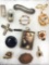 Collection of Vintage Pins and Findings