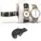 Southwestern Silver and Black - Watches, Bracelet and Pendant
