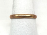 14k Yellow Gold 3mm Band