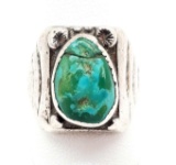 Native American Crafted Turquoise Ring