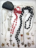 Crosses and Crucifix Jewelry Collection : Necklaces and Pendants - some Sterling Silver
