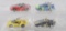 Group of 4 AFX HO Slot Cars