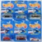 Group of 6 Hot Wheels Die-Cast Vehicles in Original Packaging