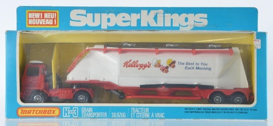 Matchbox Super Kings K-3 Grain Transporter Die-Cast Vehicle in Original Box