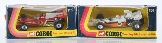 Group of 2 Corgi Die-Cast Vehicles in Original Boxes