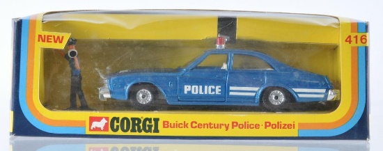 Corgi No. 416 Buick Century Police Die-Cast Vehicle in Original Box