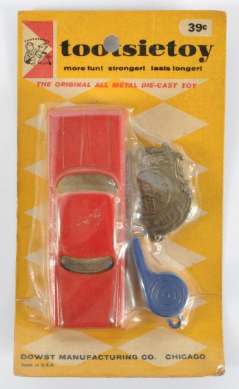 Tootsietoy Fire Chief Gift Set in Original Packaging