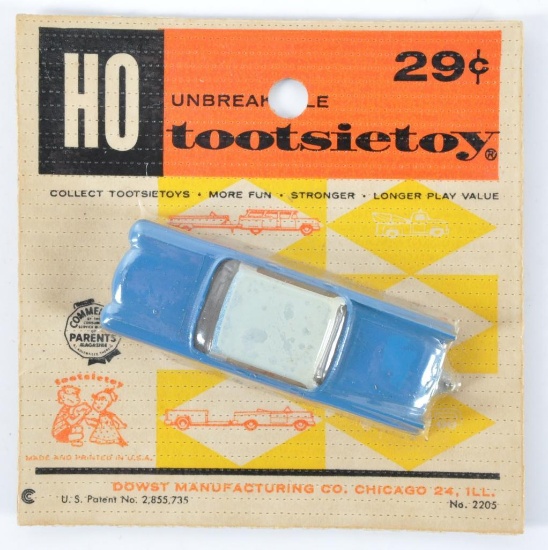Tootsietoy HO Die-Cast Sedan in Original Packaging