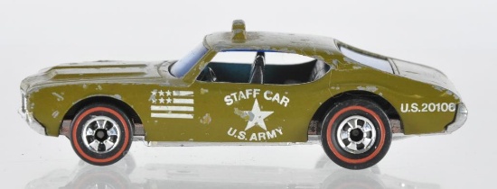 Hot Wheels Redlines US Army Staff Die-Cast Car