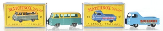 Group of 2 Matchbox Die-Cast Vehicles with Original Boxes