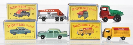 Group of 4 Matchbox Die-Cast Vehicles with Original Boxes